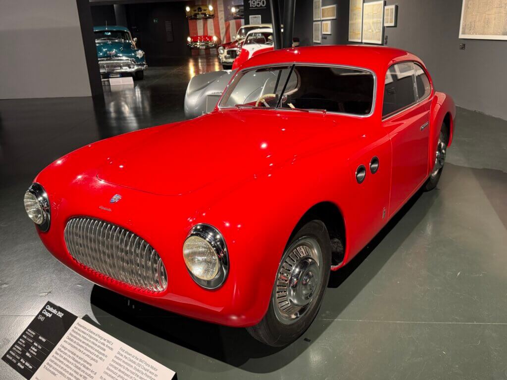 Cisitalia 202, Museo Nazionale dell'Automobile, Torino