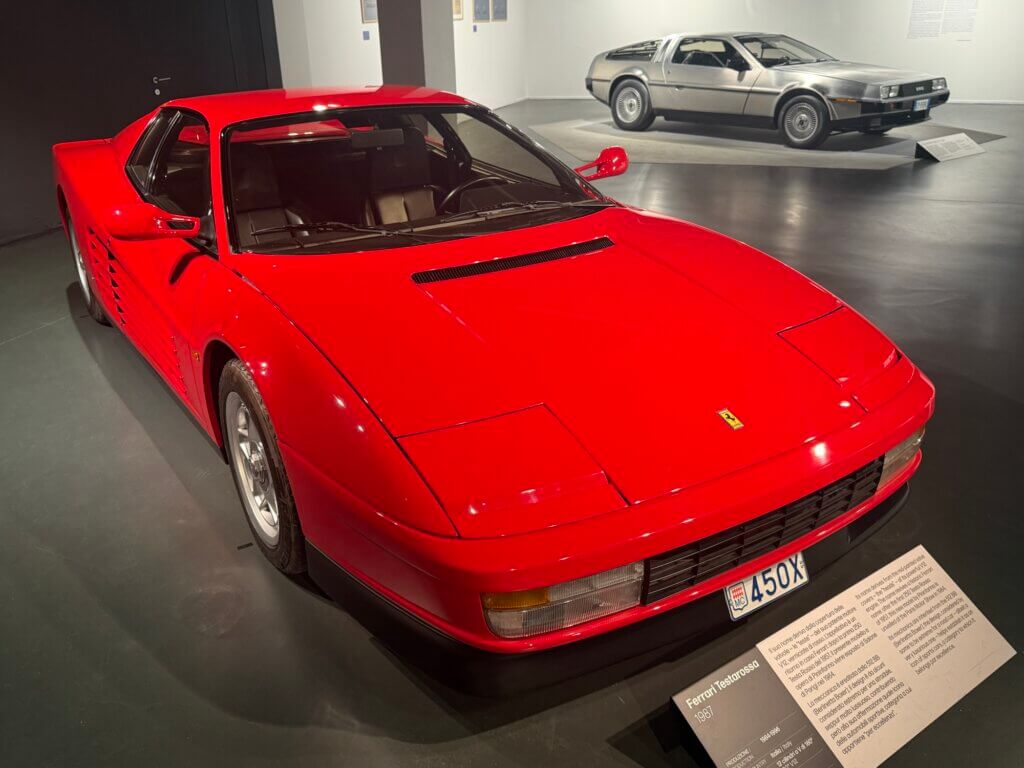 Ferrari Testerossa, Museo Nazionale dell'Automobile, Torino