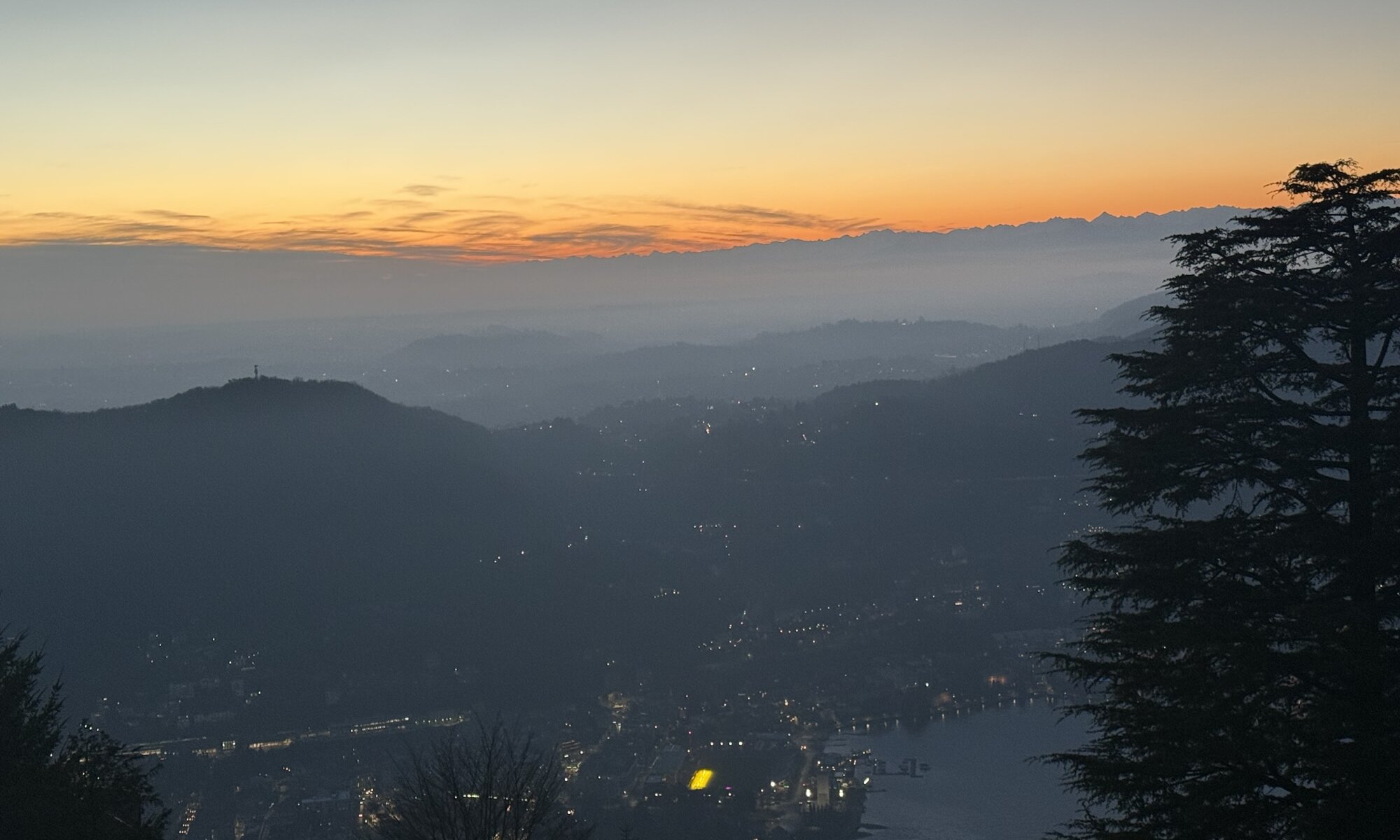 View from Brunate, Como
