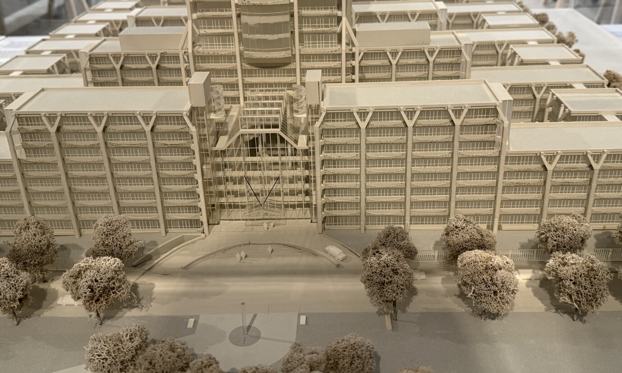 Bundesbahnzentrale, Deutsches Architekturmuseum, Frankfurt am Main