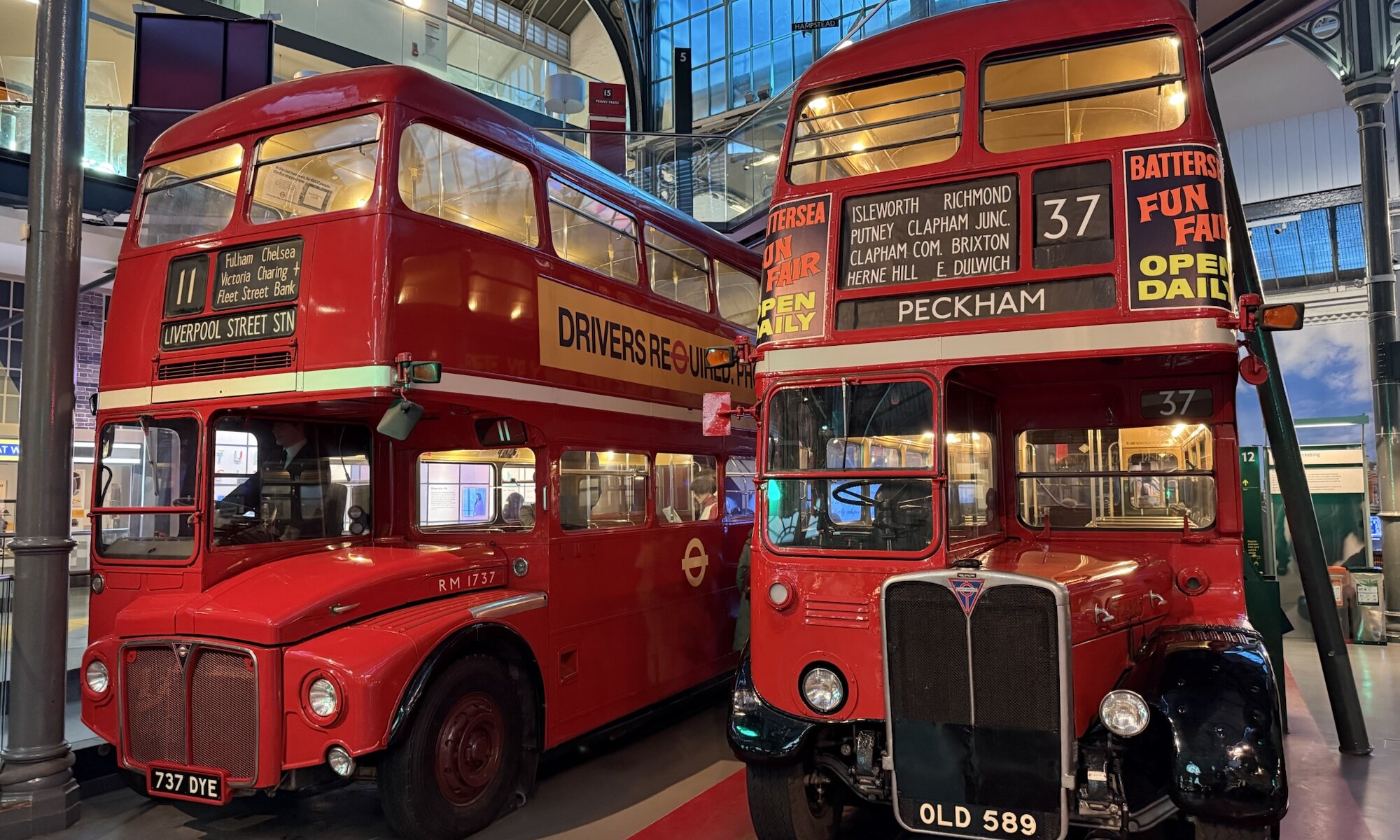 Transport museum, London