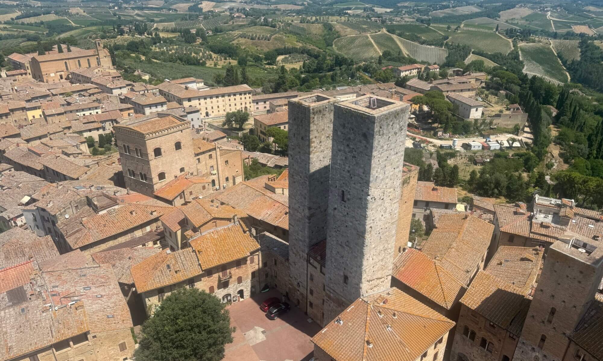 View from Torre Grossa, San Gimignano