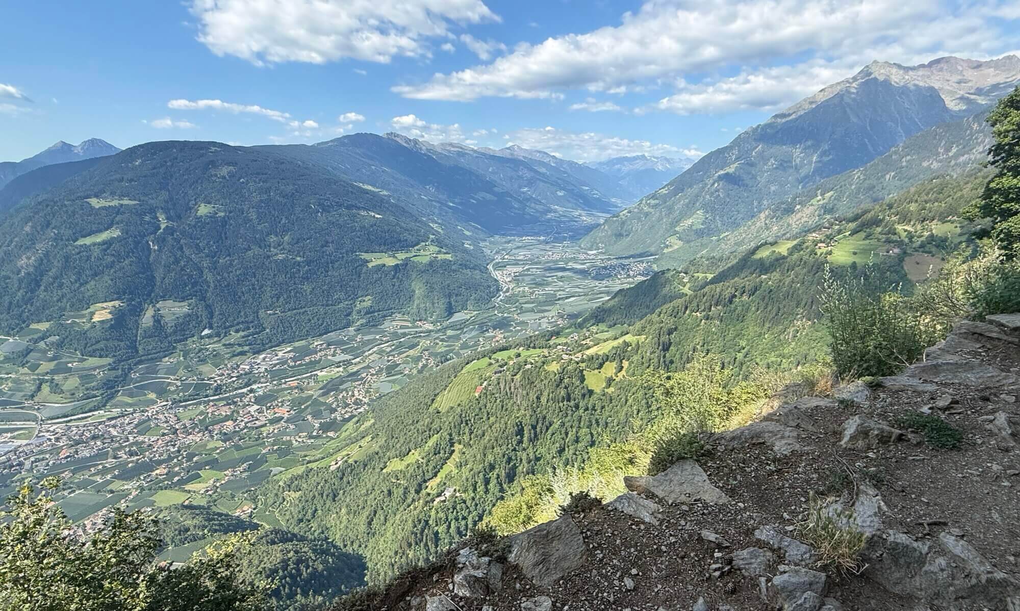 Meraner Höhenweg, Tirolo