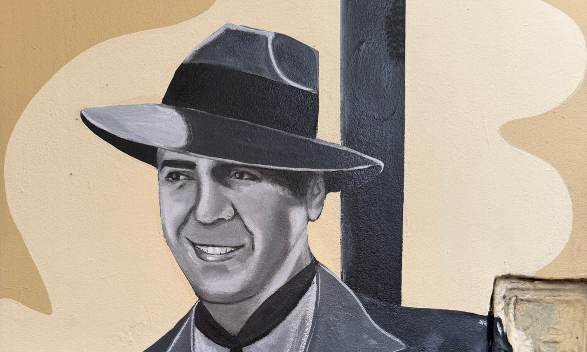 Carlos Gardel / mural at Palermo, Buenos Aires